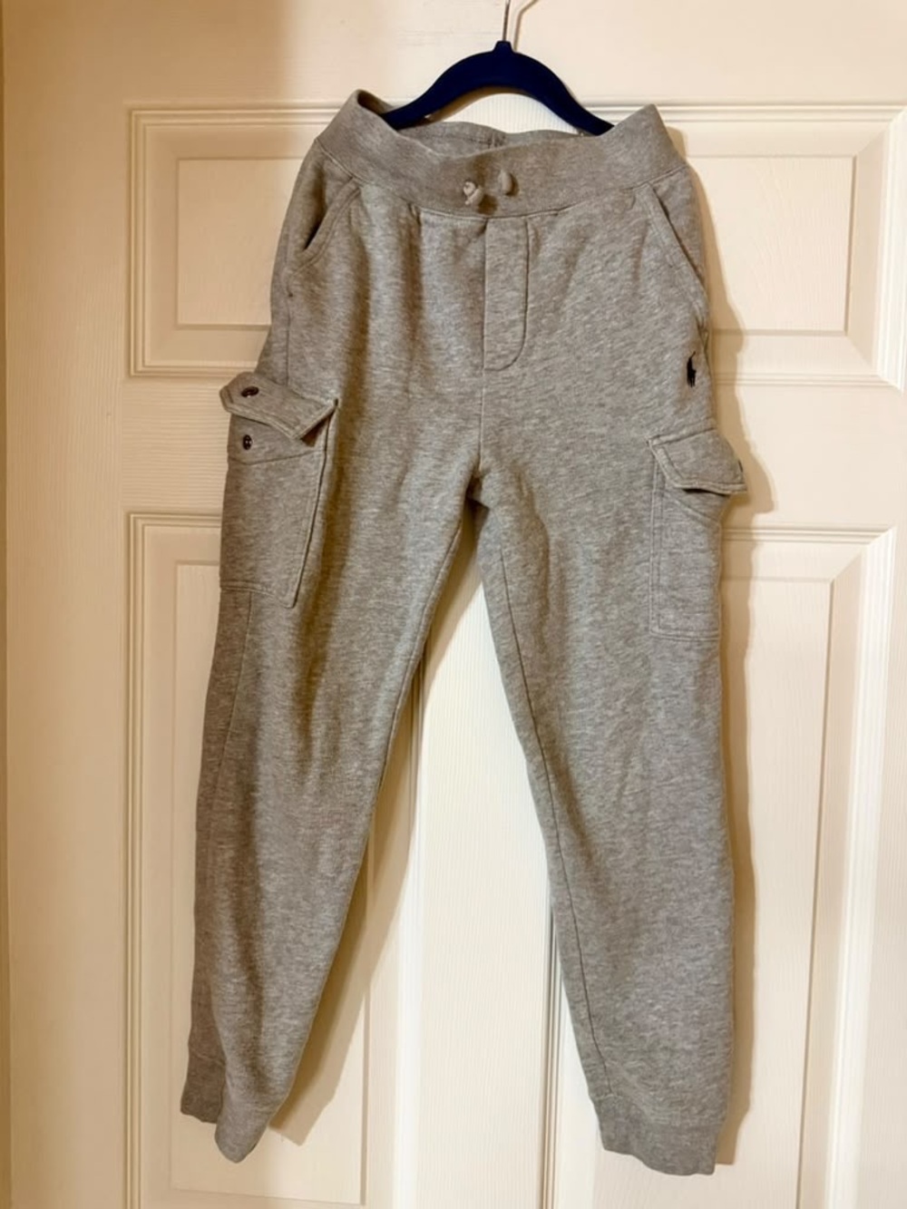 Polo by Ralph Lauren Light Grey Cargo Joggers